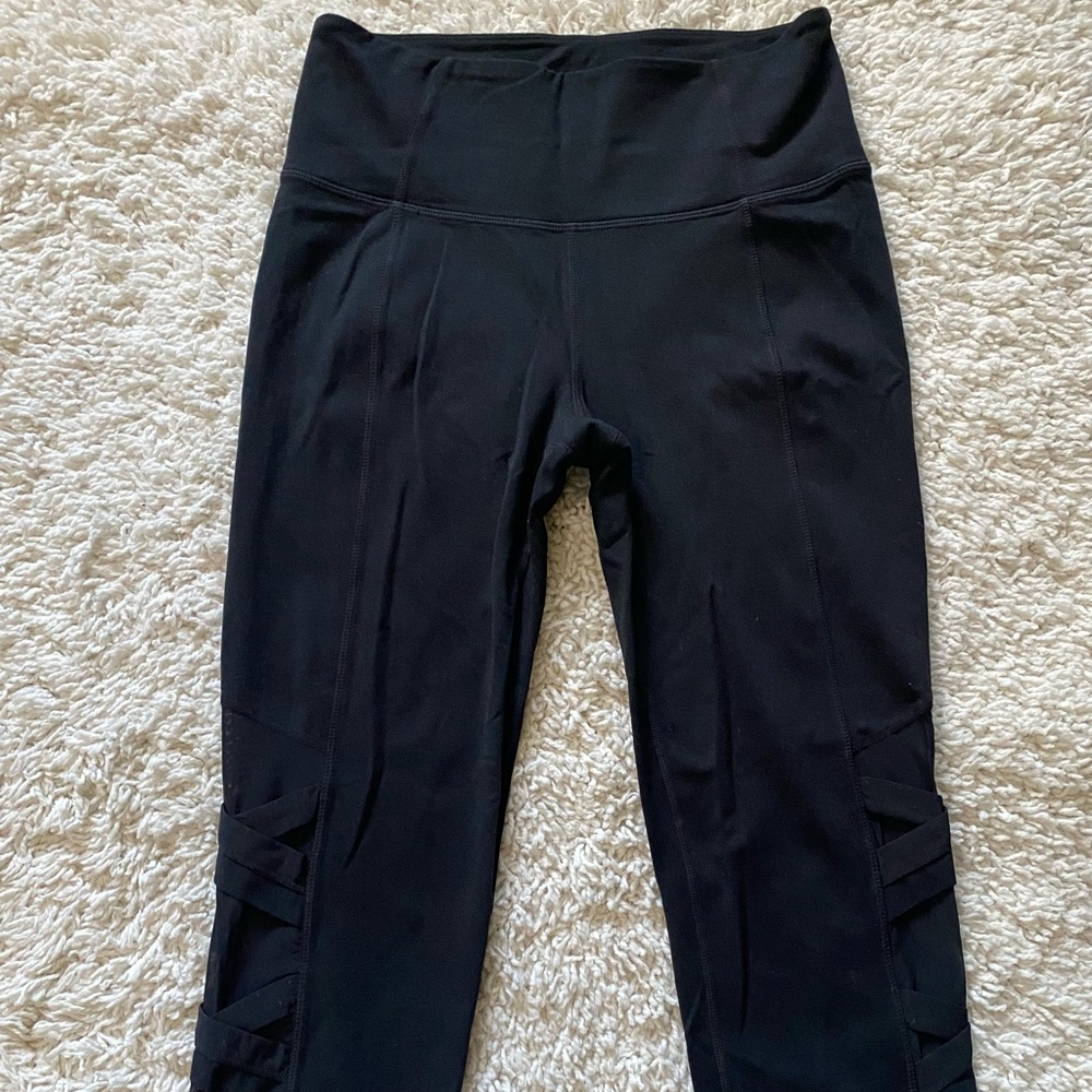 Athleta leggings size small black colored